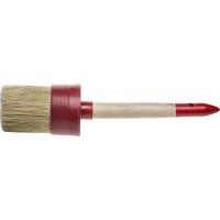 Кисть круглая, 65 мм, деревянная ручка (STAYER)
